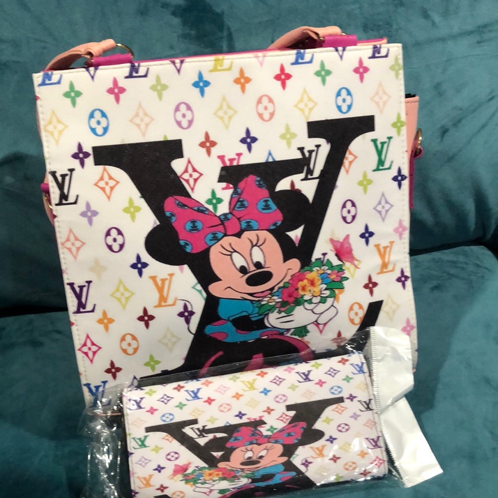Minnie Mouse bags with wallet